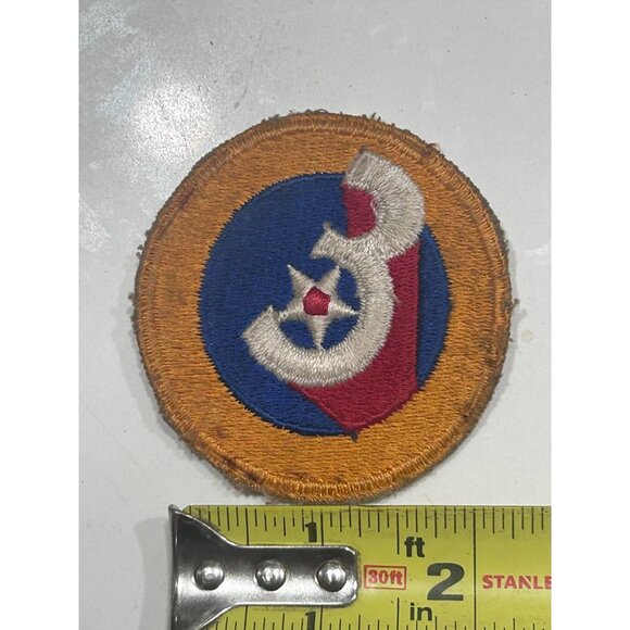 World War II 3rd Air Forces United States Army Insignia Badge Patch - Picture 7 of 7